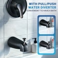 thumbnail image 5 of Wowow Single Handle 7-Spray Patterns Shower Faucet 1.8 GPM with Handheld Showerhead Corrosion Resistant in Oil Rubbed Bronze, 5 of 7