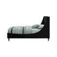 thumbnail image 6 of Meridian Furniture Eva Black Velvet Upholstered Twin Bed, 6 of 8
