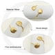 thumbnail image 3 of 12pcs Decorative Shell Design Squinkles Hebillas Titular de la servilleta Adornos de vajilla, 3 of 6