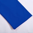 thumbnail image 6 of Adeawade Womens Tshirt 3/4 Sleeve Tops Round Neck Solid Color Simple Style Tee Daily Wear S Blue, 6 of 7