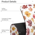 thumbnail image 4 of Yayeee Faucet Mat for Kitchen Sink 14.7" Diatomite Long Splash Guard Pad, Gray Autumn Leaves, 4 of 7