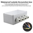 thumbnail image 5 of Caja de conexiones a prueba de agua LIUYMXG IP66 2 entradas 4 salidas, 5 of 5