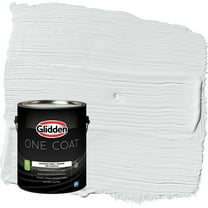 Glidden One Coat Gray Glimpse / Grey Eggshell Interior Paint with Primer, 1 Gallon