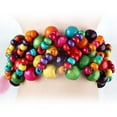 thumbnail image 3 of Colorful Exotic Wooden Beaded Bracelet, 3 of 5