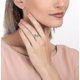 thumbnail image 2 of ZHAOCHENG Anillo con inicial ajustable para mujeres y niñas con incrustaciones de cristal J, 2 of 4