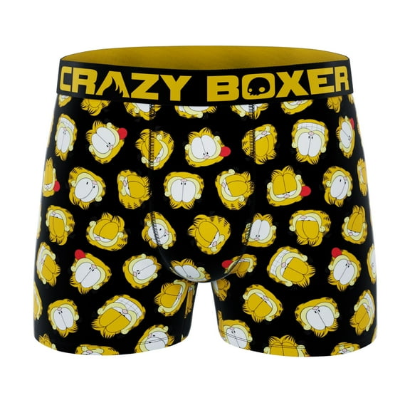 CRAZYBOXER Men's Underwear Garfield Distortion-free Perfect fit Boxer Brief Lightweight