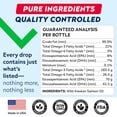thumbnail image 7 of StrellaLab 32 OZ Salmon Oil for Dogs - Omega 3 Fish Oil for Dogs & Cats, Itch & Allergy Relief, Wild Alaskan Salmon Oil Dogs Skin & Coat, Dog Fish Oil Liquid,Shedding Support EPA&DHA Fatty Acids, 7 of 7