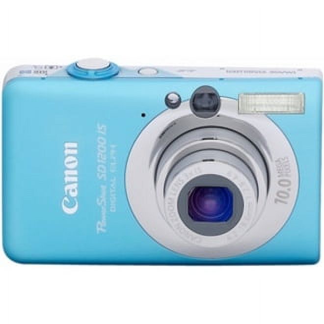 Canon PowerShot SD1200 IS 10 Megapixel Compact Camera, Blue - image 4 of 6