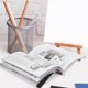 thumbnail image 2 of 1 Set of Creative Book Stand Student Book Holder X-Shaped Reading Rack Book Stand Book Holder, 2 of 3
