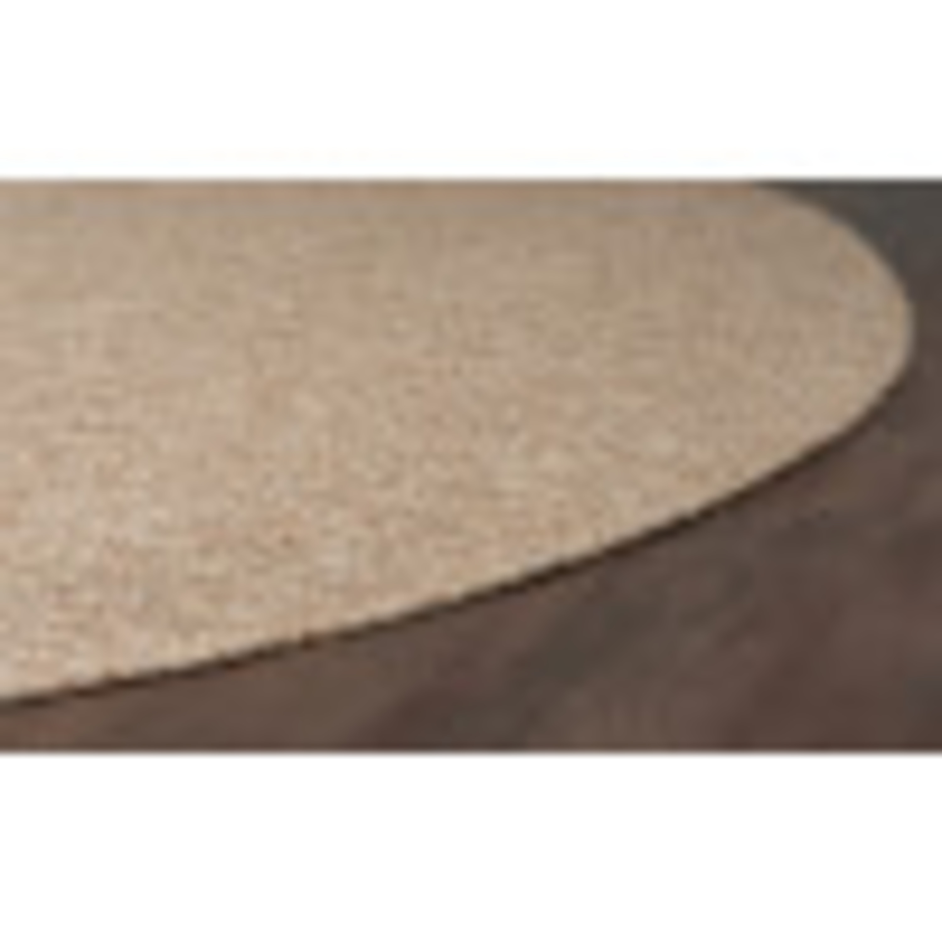 6ft Round Water Resistant, Indoor Outdoor Rugs for Patios, Front Door Entry, Entryway, Deck, Porch, Balcony | Outside Area Rug for Patio | Beige, Solid | Size: 5'1'' Round