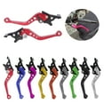 thumbnail image 2 of Aluminum Double Disc Brake Handle Lever Adjustable for Motorcycles Scooters Electric Bike Motorcycle Accessories 1Pair, 2 of 8