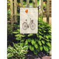 thumbnail image 2 of KDAGR Bicycle Bike and Balloon Vintage You Retro Spring Summer Garden Flag Decorative Flag House Banner 12x18 inch, 2 of 2