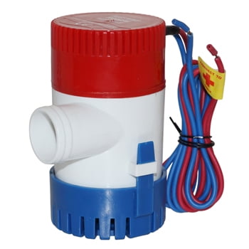 1100 GPH or 18.3 Gallons per Minute Automatic or Manual Bilge Pump Kit 
