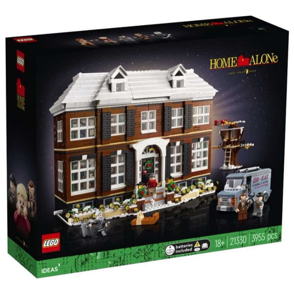 Pre-Owned LEGO Ideas Home Alone McCallisters' House Building Set for Adults - Collectible Movie Model Kit for Office or Bookshelf Decor - Gift for Holidays or Birthdays - W/ 5 Minifigures - 21330