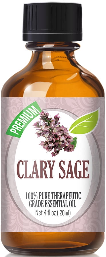 basketbal Shilling zuigen Clary Sage Essential Oil - 100% Pure Therapeutic Grade Clary Sage Oil -  120ml - Walmart.com