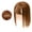 Light Brown, variant on Komiseup Women's Fashion Natural Breathable Invisible Seamless Wig Hair Block Wig 35cm