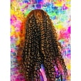 thumbnail image 4 of 2Chique Boutique Human Hair Wig 13x4 Transparent Lace Wig Highlight Color Deep Wave 22inches 180% Density Brand: 2Chique Boutique, 4 of 9