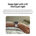 thumbnail image 4 of Correa de reloj para Samsung Galaxy Watch 8, tela de nailon, blanca, M/L, 4 of 5