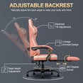 thumbnail image 5 of LaoGeoRon Gaming Chair with Footrest, Comfortable Ergonomic PC Gaming Chair with Headrest and Lumbar Support, High Back, Widen Seat, Adjustable Armrests, 5 of 10