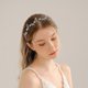 thumbnail image 4 of Silver ZirconWedding Hair Flower Flower Wedding Hair Accessory Wedding Hair Accessory Rhinestone Bridal Headwear for Women and Girls, 4 of 5