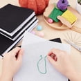 thumbnail image 3 of 12 Pieces Classic Reserve Aida Cloth with 30 Pcs Needles Stitch Fabric for DIY Handmade Sewing Accessories Supplies (Black & White) DIY, 3 of 7