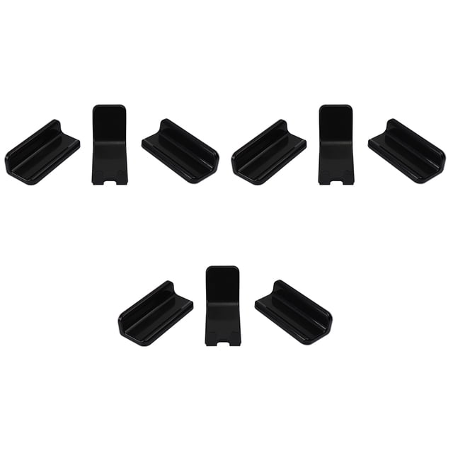 Soidarity Portabicicletas Colgador para bicicletas Soporte de servicio pesado Soporte de montaje Naranja Ciclismo Negro Soidarity OD023733-02