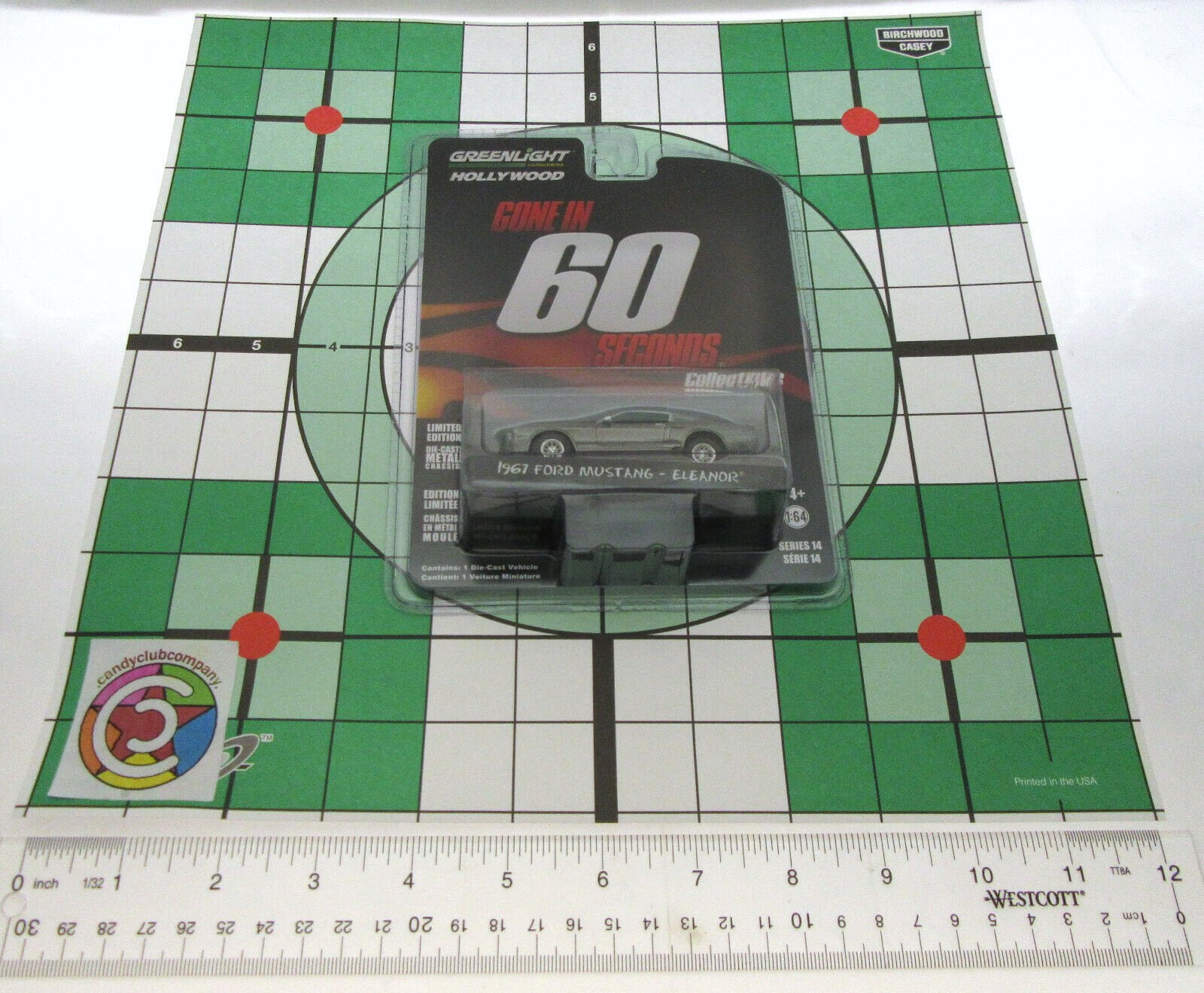 Gone In 60 Seconds  1967 Ford Mustang Eleanor  Greenlight  Die Cast