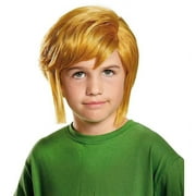 Link Wig Boys Kids Child Size Legend of Zelda Costume Accessory