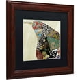 thumbnail image 2 of Trademark Fine Art "Pear Brocade I" Canvas Art by Color Bakery Black Matte, Wood Frame, 2 of 4