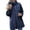 002_Dark Blue, variant on Women's Waterproof Breathable Lightweight Outdoor Jacket Windbreaker Packable Raincoat with Hood Wind Jacket Hiking Rain Jackets with Hood M
