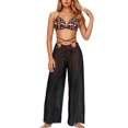thumbnail image 1 of Toimothcn Womens Swimsuits Set 2025 Solid Color Bikini Three Piece Beach Split Swimsuit Set Leisure Womens Swimming Clothes, 1 of 4