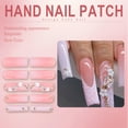 thumbnail image 3 of RAGUPEL 24Pcs Glue on Nails for Women,Crystal Embellished Square Nails,3D Hollow Butterfly Fake Nails with Designs,Nails Press on for Daily Life,Gatherings and Photo Shoots,Style1, 3 of 7