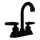thumbnail image 1 of Mezcladora De Baño Para Lavabo De 4 Negro Mate, 1 of 4