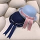 thumbnail image 2 of Sombrero sombrero de fieltro hecho a mano para padres e hijos, sombrero para uniforme japonesa JK de lana, lazo de estilo universitario, cinta para guardería, sombrero de marinero, 2 of 4