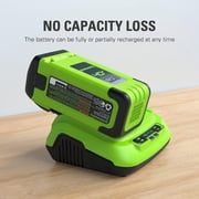 Greenworks 40V 8.0Ah Lithium-Ion Battery(Genuine Greenworks Battery)