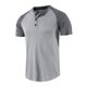thumbnail image 4 of pstuiky Camisa de manga corta para hombre, Camisa de hombre de color liso, manga corta, con solapa y manga corta ropa de hombre xxl, 4 of 7
