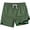 Army green, variant on Mens Swim Trunks with Liner, Mens Athletic Running Workout Shorts 6" Inseam, Sizes S-2XL