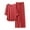 Brick Red, variant on Pajama Sets For Women 2 Piece 3/4 Length Sleeve V Neck Summer Tops Elastic Waist Wide Leg Pants Summer Outfits Womens Pjs