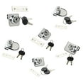 thumbnail image 3 of AMLESO Heavy Duty Display Cabinet Showcase Lock Glass Door Lock 35x32mm A, 3 of 8