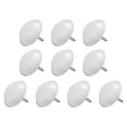 thumbnail image 3 of Furniture Feet Nail Chair Table Leg Protector Pad 23mm Dia White 10pcs, 3 of 5