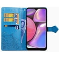 thumbnail image 3 of Samsung Galaxy A20S Case Leather Wallet Flip Magnetic Closure Case Samsung Galaxy A20S Phone Case with Card Slots Protective Cover Case for Samsung Galaxy A20S. SD Mandala - Blue, 3 of 11