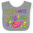 thumbnail image 3 of Inktastic Little Miss Jelly Bean Boys or Girls Baby Bib, 3 of 4