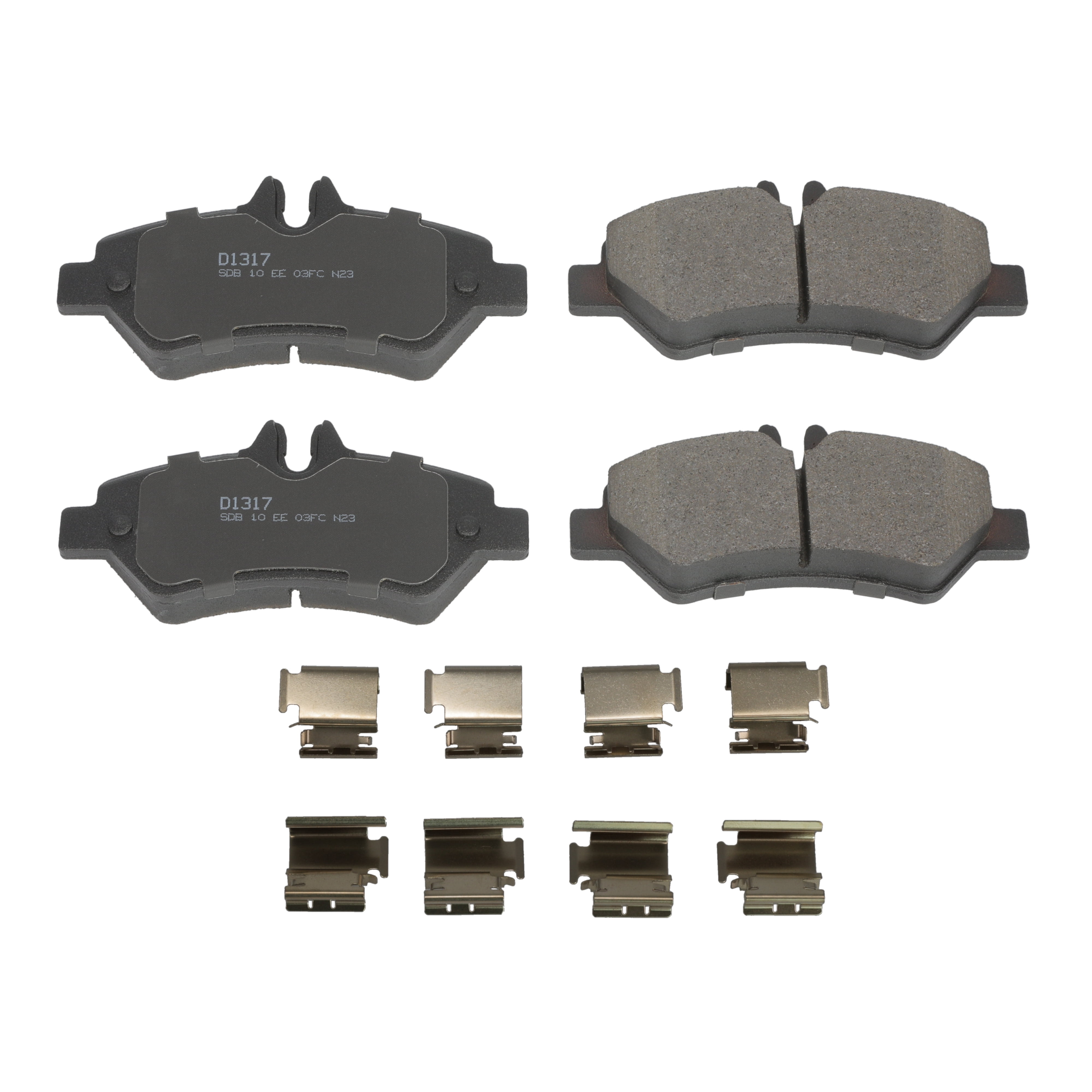 Winstop Brake Pad Set, Rear WS.1317.0.M, Dodge Sprinter 2500 2008-2007