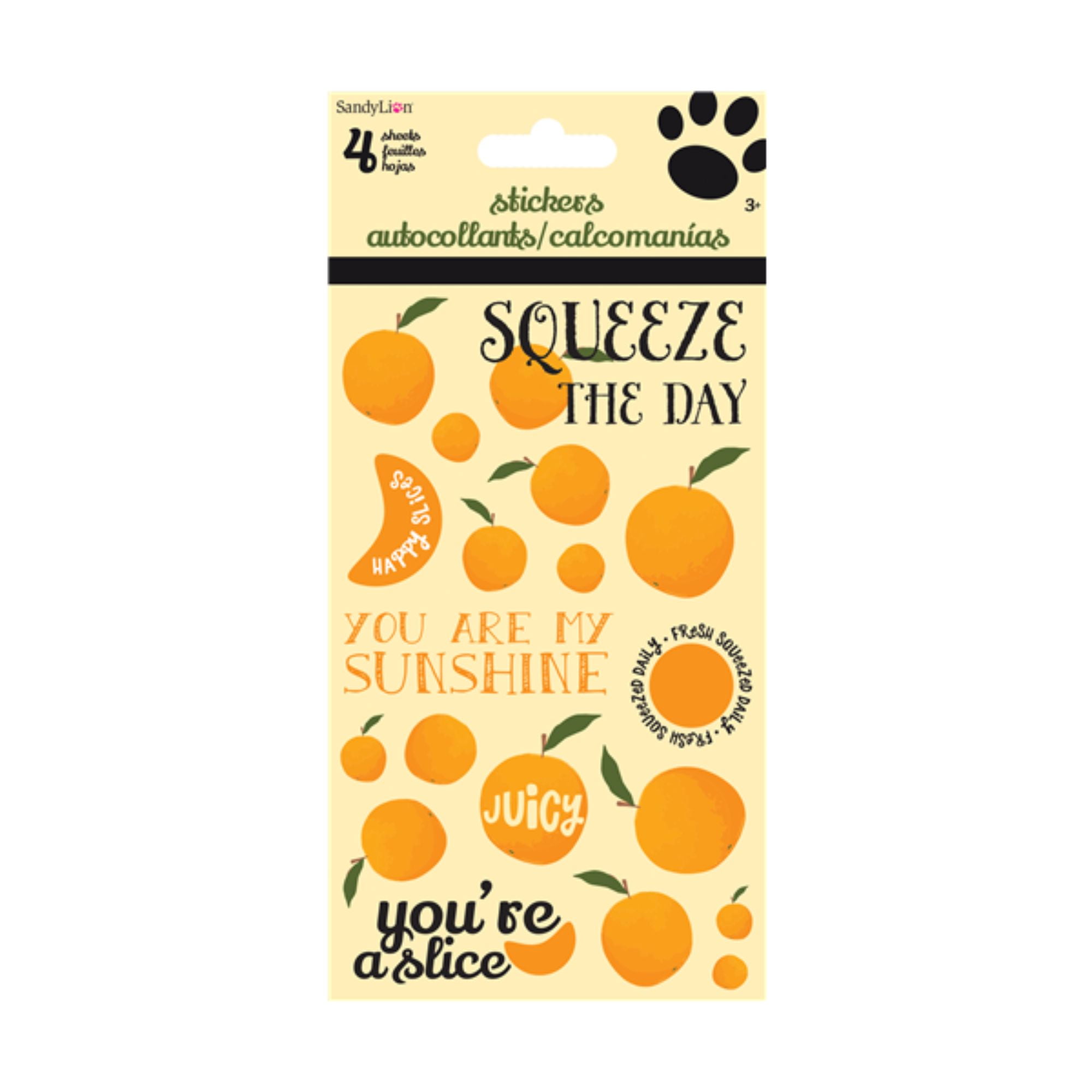 Clementine Cuties 36Pack Little Cutie Stiker