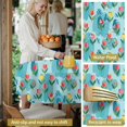 thumbnail image 5 of Pioneer Flower Floral Print Pattern Round Tablecloth 60 X 60 Inch, Wrinkle Resistant Wipeable Table Cloth for Kitchen Dining Picnic Patio Party, 5 of 6