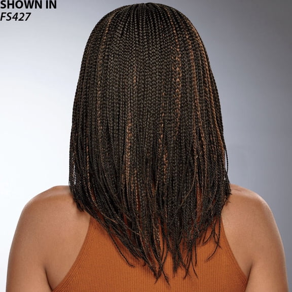 Devika Hand-Braided Wig for Women by Especially Yours | Synthetic Yaki Texture Natural-Look Braided Wig for Daily Wear