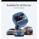 thumbnail image 4 of CHAO Puertos USB duales 5V/2.4A y 1A, cargador inalámbrico de música MP3 para coche, compatible con tarjeta TF/unidad flash USB, Bluetooth para coche, transmisor FM, reproductor adaptador de radio Blu, 4 of 5