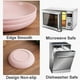 thumbnail image 4 of 7.8 Inches Unbreakable W Straw Plates - Reusable Plate Set, 4 of 4