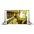 thumbnail image 2 of MOHome 7x5ft Treehouse Backdrop Bright Sunshine Green Trees Photography Background Children Kids Shooting Video Studio Props, 2 of 5