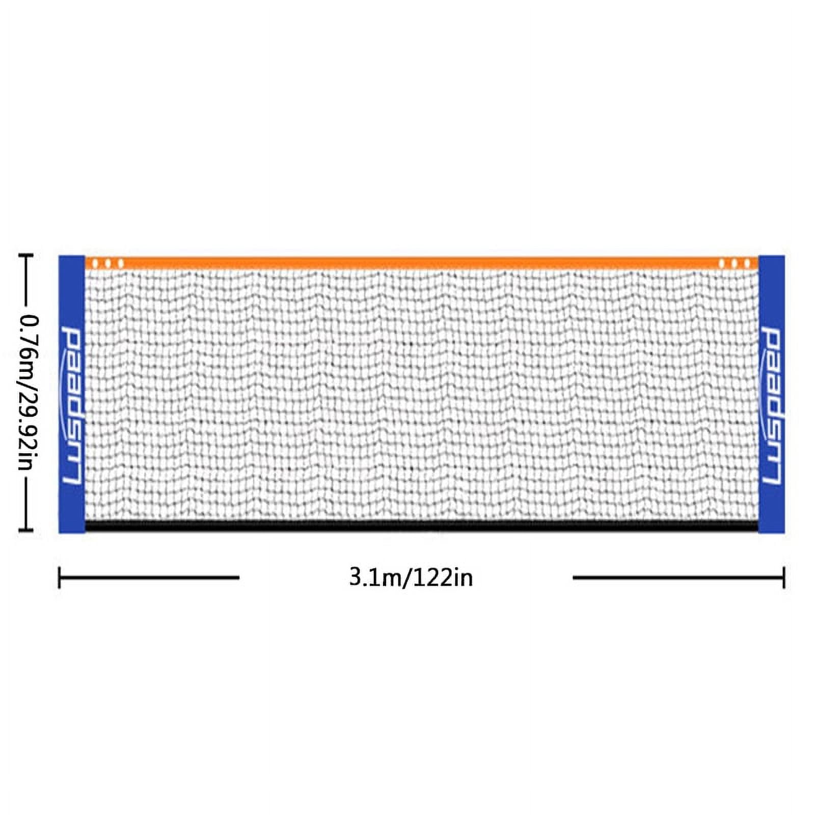 3m Portable 3 In 1 Badminton Tennis Volleyball Net Set Outdoor